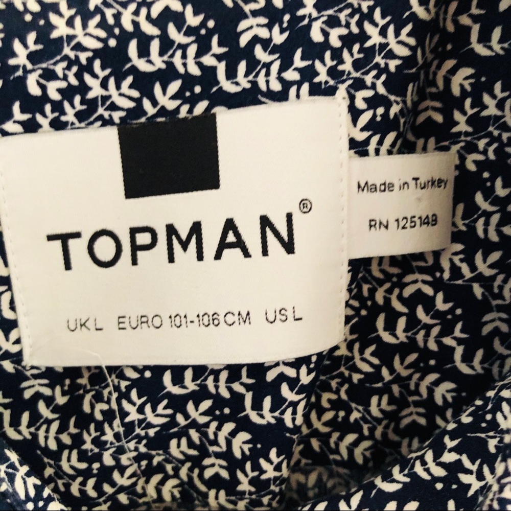 Topman Slim Fit Collared Button Down - Picture 4 of 7